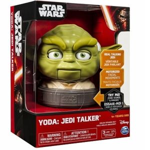 Disney STAR WARS JEDI TALKING YODA Head NEW